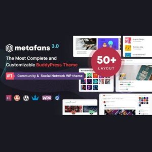 MetaFans - Community & Social Network BuddyPress Theme